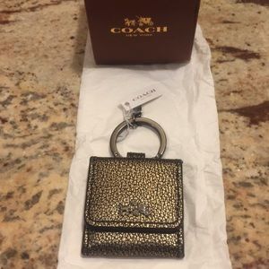Coach photo key chain